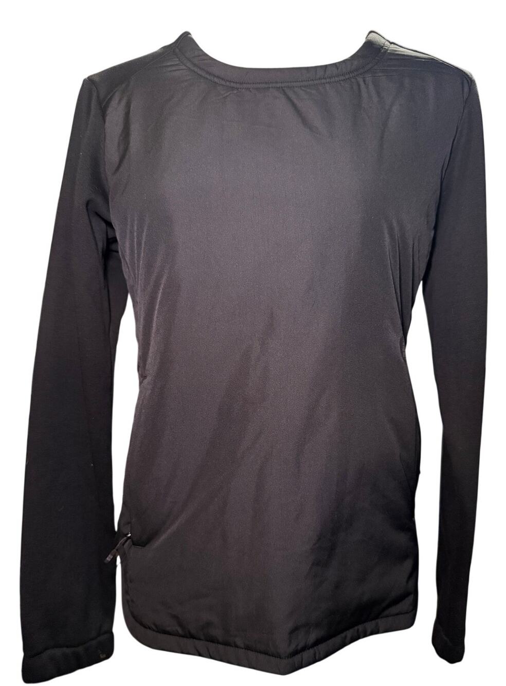 Picture Organic Clothing Insulated Black Fleece Hybrid Ski Jacket, Women's Small